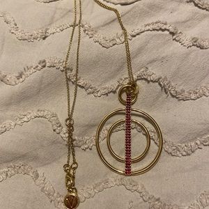 Vince Camuto long gold necklace